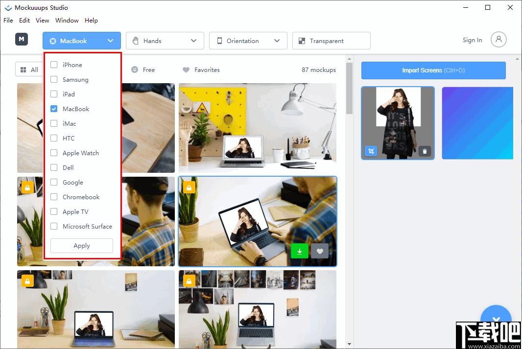 Mockuuups Studio下载,设计辅助,海报制作